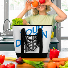Cargar imagen en el visor de la galería, Bolsa de Compras Térmica de Gran Capacidad XB0601064 personalizado con patrón foto texto (impresión de imágenes múltiples)