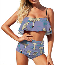 Cargar imagen en el visor de la galería, Bikini con Volantes Personalizado | Traje de Baño Estampado con Foto