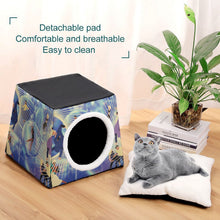 Cargar imagen en el visor de la galería, Cama Cueva Personalizada para Perros Pequeños y Gatos