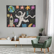 Cargar imagen en el visor de la galería, Tapiz de Pared Personalizable | Decoración Bohemia | Arte Mural Poliéster