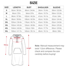 Cargar imagen en el visor de la galería, Vestido Sudadera con Capucha y Bolsillo | Hoodie Largo Mujer