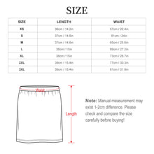 Cargar imagen en el visor de la galería, Minifalda de Mujer LM243 personalizado con patrón foto texto (impresión de imágenes múltiples)