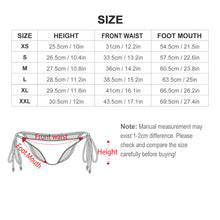 Cargar imagen en el visor de la galería, Braguita Bikini Lazos Laterales Personalizada | Bikini Bottom Ajustable