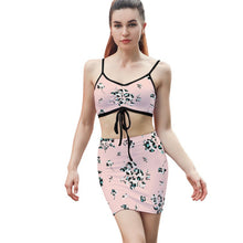 Cargar imagen en el visor de la galería, Conjunto Sexy de 2 Piezas: Top Corto y Falda | Custom Co-ord Set