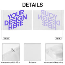 Cargar imagen en el visor de la galería, Bandera para coche personalizado con patrón foto texto