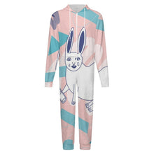 Cargar imagen en el visor de la galería, Pijama Entero Personalizado de Franela para Adulto | Tu Diseño Único