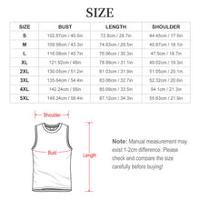 Cargar imagen en el visor de la galería, Camiseta sin mangas para hombre A66K personalizado con patrón foto texto (impresión de imagen única)