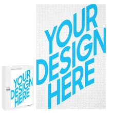 Cargar imagen en el visor de la galería, Rompecabezas fotográfico de madera (versión vertical) personalizado con patrón foto texto