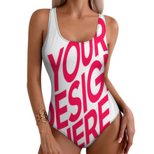 Cargar imagen en el visor de la galería, Nuevo traje de baño de una pieza 2024 para mujer SDS2011 personalizado con patrón foto texto (impresión de imágenes múltiples)