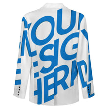 Cargar imagen en el visor de la galería, Traje boutique para hombre de 2 botones LTM100852 personalizado con patrón foto texto (impresión de imagen única)