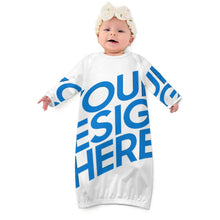 Cargar imagen en el visor de la galería, Saco de dormir para bebé LM229 personalizado con patrón foto texto (impresión de imagen única)