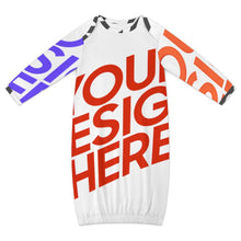 Cargar imagen en el visor de la galería, Saco de dormir para bebé LM229 personalizado con patrón foto texto (impresión de imágenes múltiples)