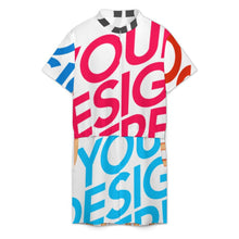 Cargar imagen en el visor de la galería, Mono de manga corta LM427 para hombre personalizado con patrón foto texto (impresión de imágenes múltiples)