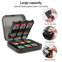 Cargar imagen en el visor de la galería, Estuche para Juegos de Switch (24 Ranuras) | Caja Personalizada