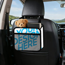 Cargar imagen en el visor de la galería, Organizador de Asiento personalizado con patrón foto texto