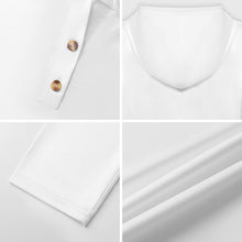 Cargar imagen en el visor de la galería, Sudadera Mujer Cuello V con Capucha y Botones Personalizable