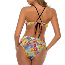Cargar imagen en el visor de la galería, Bikini Halter Mujer Personalizable | Traje de Baño Dos Piezas Ajustable