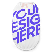 Cargar imagen en el visor de la galería, Chaleco para mascotas con estampado completo SDS-CWBX adecuado para perros y gatos personalizado con patrón foto texto (impresión de imágenes múltiples)