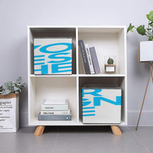 Cargar imagen en el visor de la galería, Contenedores de almacenamiento plegables con asa personalizado con patrón foto texto (impresión de imagen única)