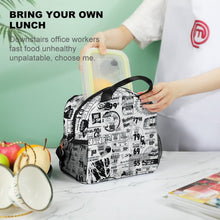 Cargar imagen en el visor de la galería, Bolsa de Almuerzo Térmica Crossbody | Lonchera Personalizada Correa Ajustable