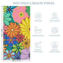 Cargar imagen en el visor de la galería, Toalla de Playa Grande 160x80cm Personalizable | Microfibra Suave XL