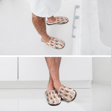 Cargar imagen en el visor de la galería, Zapatillas de Casa para Hombre Personalizadas | Pantuflas de Algodón Antideslizantes