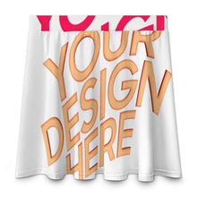 Cargar imagen en el visor de la galería, Falda de Patinaje Artístico para Mujer LM233 personalizado con patrón foto texto (impresión de imágenes múltiples)