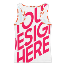 Cargar imagen en el visor de la galería, Camiseta sin mangas de corte regular para mujer BX09 personalizado con patrón foto texto