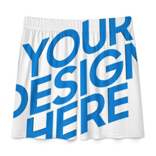 Cargar imagen en el visor de la galería, Pantalones cortos de pijama de seda hielo para hombre LM012 personalizado con patrón foto texto (impresión de imagen única)
