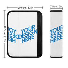 Cargar imagen en el visor de la galería, Almohadilla para Cinturón de Seguridad para Coche / Protector de Cinturón de Seguridad Suave Cómodo para Proteger Cuello Hombros para Adultos Niños Personalizada con Foto Logo Patrón Texto (Impresión Completa de Una Imagen)