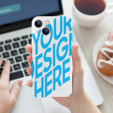 Cargar imagen en el visor de la galería, Funda de plástico para iPhone 13 personalizado con patrón foto texto