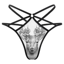 Cargar imagen en el visor de la galería, Tanga de Malla Personalizable con Foto | Lencería Sexy y Única