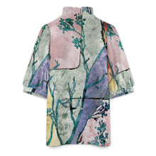 Cargar imagen en el visor de la galería, Blusa Cuello V para Mujer Personalizable | Top Manga Corta Elástico