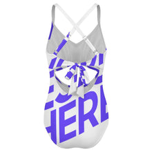 Cargar imagen en el visor de la galería, Bañador de una pieza para mujer SDSYY002 personalizado con patrón foto texto (impresión de imagen única)