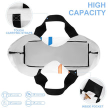 Cargar imagen en el visor de la galería, Bolso Tote Grande XB0601059 con Asa para Mujer personalizado con patrón foto texto (impresión de imágenes múltiples)