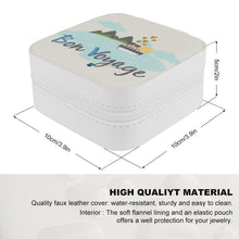 Cargar imagen en el visor de la galería, Joyero Cuadrado Personalizado | Tu Oasis de Orden para Viajar