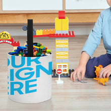 Cargar imagen en el visor de la galería, Bolsa de almacenamiento para bloques de construcción personalizado con patrón foto texto