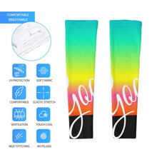 Cargar imagen en el visor de la galería, Mangas de Compresión Lycra Personalizables | Protección UV y Confort Deportivo