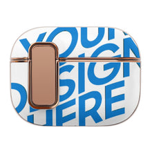 Cargar imagen en el visor de la galería, Funda para Apple AirPods Pro 2 (Banda Electrochapada) totalmente impresa personalizado con patrón foto texto