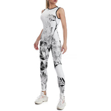 Cargar imagen en el visor de la galería, Mono Deportivo Personalizado Cremallera Trasera | Yoga Microfibra Estampado