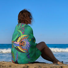 Cargar imagen en el visor de la galería, Toalla de Playa Grande Personalizada con Tu Foto | Absorbente