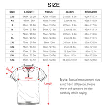 Cargar imagen en el visor de la galería, Polo estampado de algodón puro con cremallera para hombre B470 personalizado con patrón foto texto