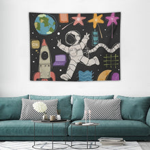 Cargar imagen en el visor de la galería, Tapiz de Pared Personalizable | Decoración Bohemia | Arte Mural Poliéster