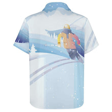 Cargar imagen en el visor de la galería, Camisa Algodón Manga Corta Personalizable Hombre