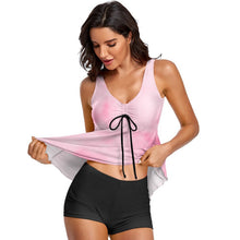 Cargar imagen en el visor de la galería, Tankini Tallas Grandes Mujer S-6XL | Bañador Dos Piezas con Short