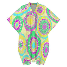 Cargar imagen en el visor de la galería, Túnica Larga con Mangas Mariposa Personalizable | Vestido Caftán