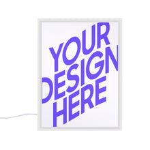 Cargar imagen en el visor de la galería, Espejo de luz nocturna personalizado con patrón foto texto