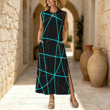 Cargar imagen en el visor de la galería, Long Dress Line Curve