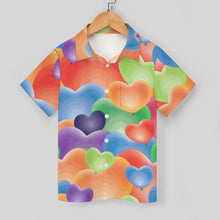 Cargar imagen en el visor de la galería, Camisa Infantil Algodón Manga Corta Personalizable