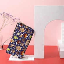 Cargar imagen en el visor de la galería, Cartera Larga de Cuero PU Personalizada | Tarjetero y Clutch de Mano